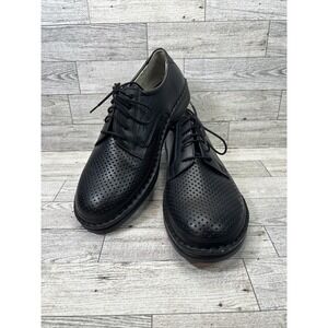 Finn Comfort‎ Made in Germany Men's Size 8.5 Black Leather Oxford Dress Shoes